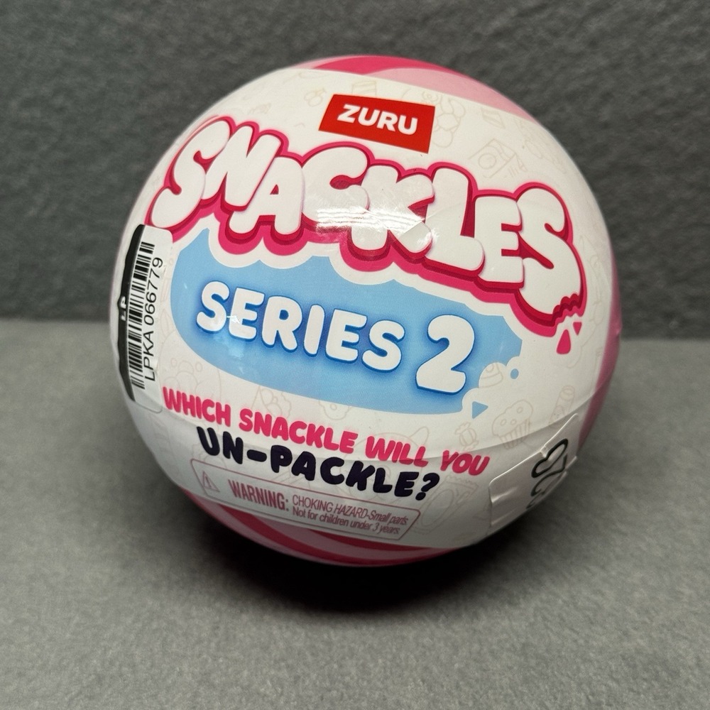 Zuru Mini Brands Snackles Series 2 Mystery Plush 5"